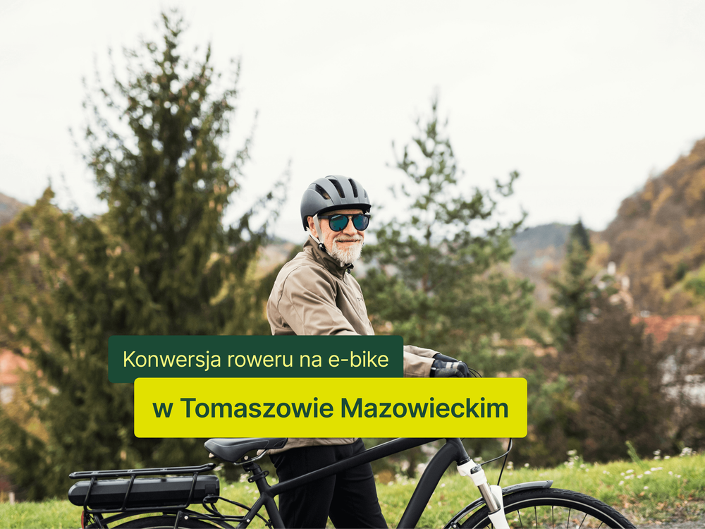 Konwersja roweru na e-bike w Tomaszowie Mazowieckim