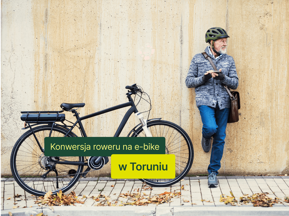 Konwersja roweru na e-bike w Toruniu