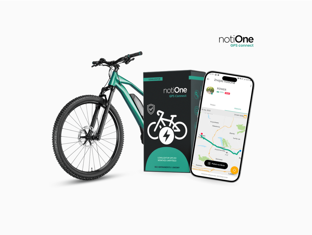 notiOne GPS connect na mapie Napravelo