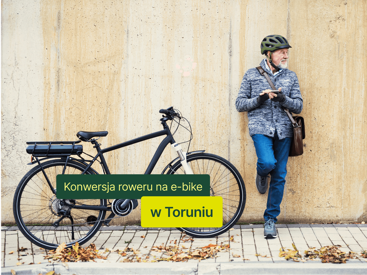 Konwersja roweru na e-bike w Toruniu