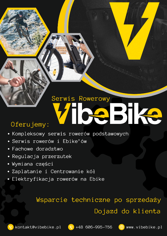 Logo VibeBike Adrian Okwiek